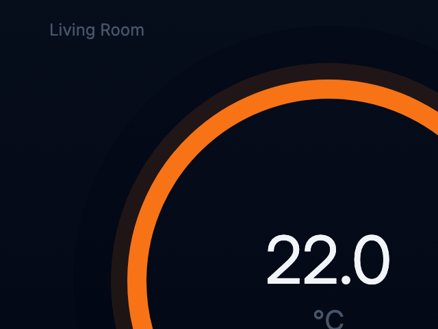 Climate Control Panel