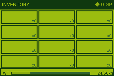 RPG Inventory