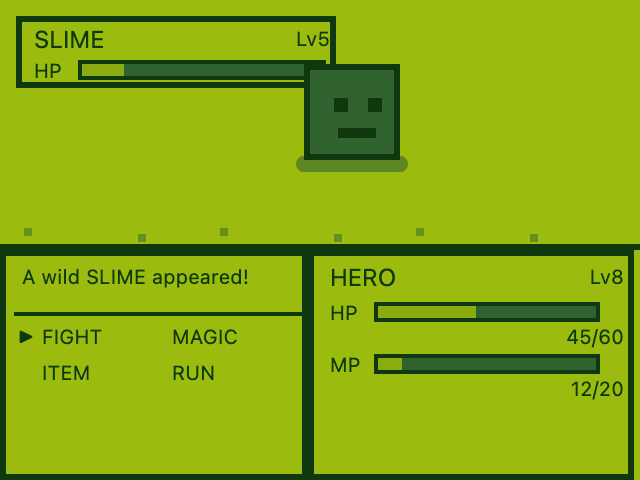 RPG Battle Screen