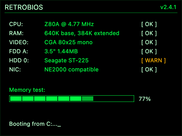 Terminal Boot Diagnostics