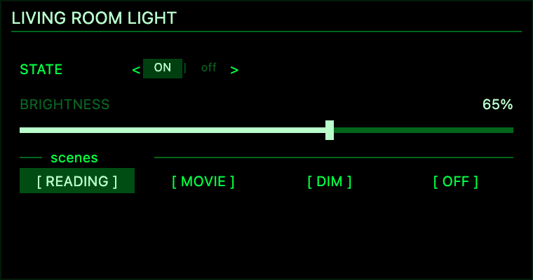 Terminal Light Control