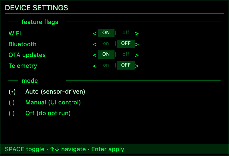 Terminal Toggle Panel