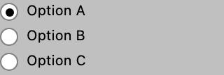 W95 Radio Button