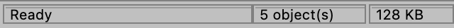 W95 Status Bar