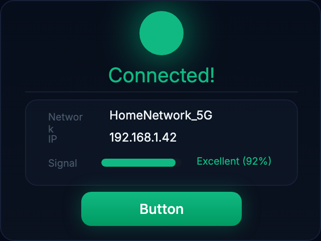 WiFi Connected